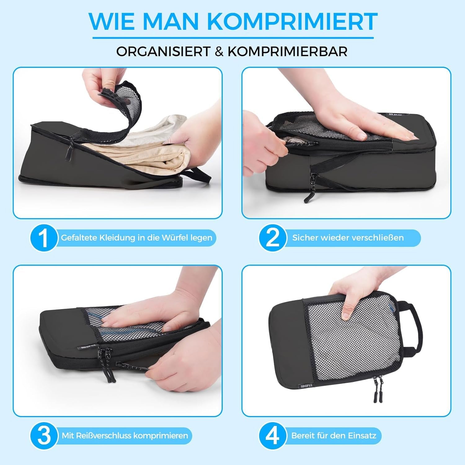 Eztravl  - Kompressions Packwürfel