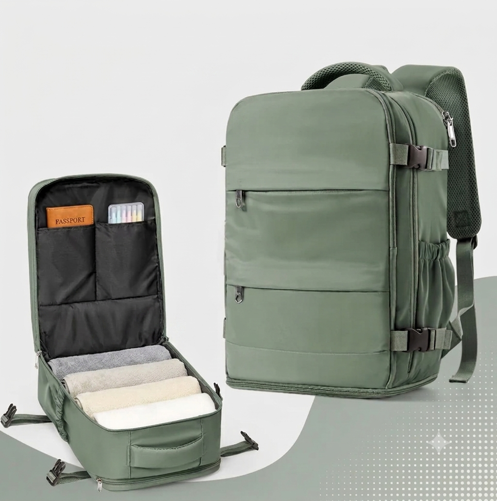 Eztravl - Handgepäck Rucksack 40x30x20
