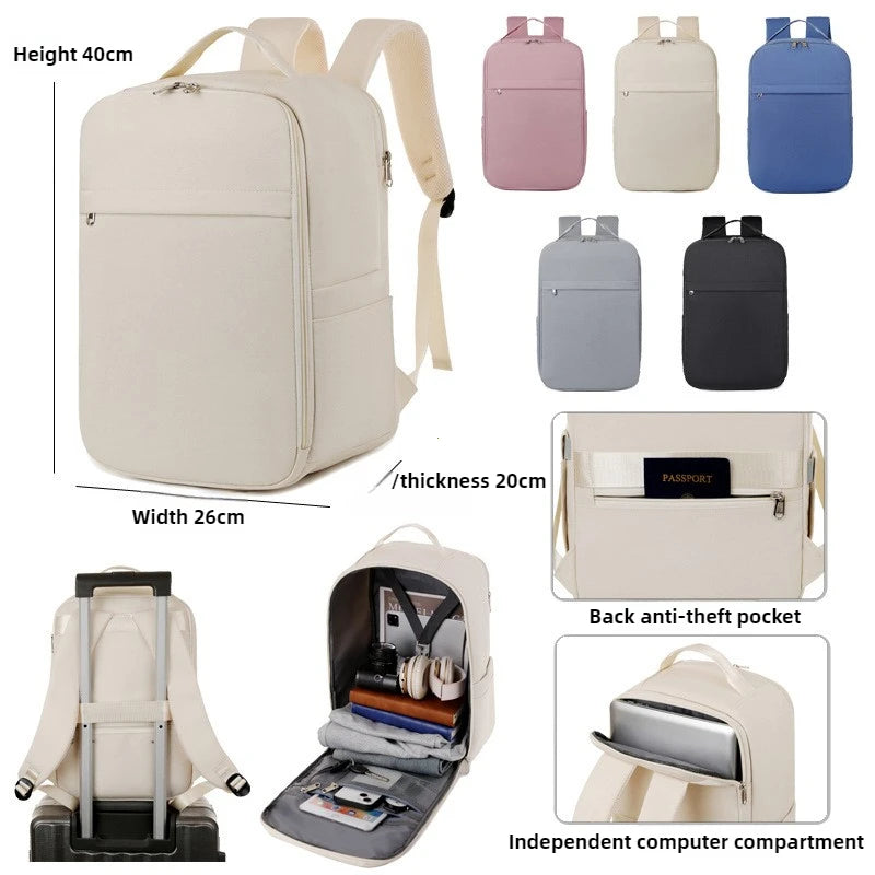 Versatile Waterproof Lightweight Backpack for Men and Women - Perfect Carry-On for Travel and Daily Use