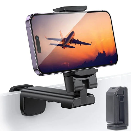 Versatile Airplane Phone Holder Clip - Your Ultimate Travel Companion for iPhone, Samsung & More!