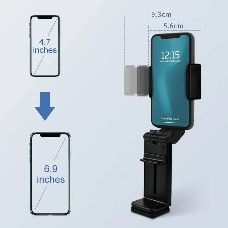 Versatile Airplane Phone Holder Clip - Your Ultimate Travel Companion for iPhone, Samsung & More!